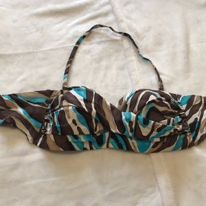 Strapless bikini top